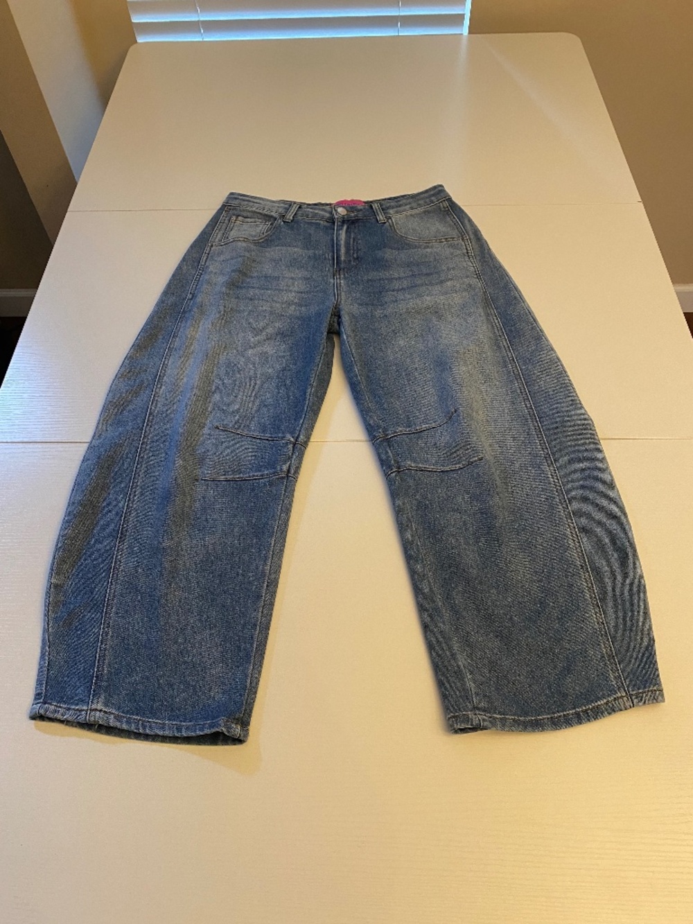 Telepatia High Rise Barrel Balloon Jeans Size 9/29